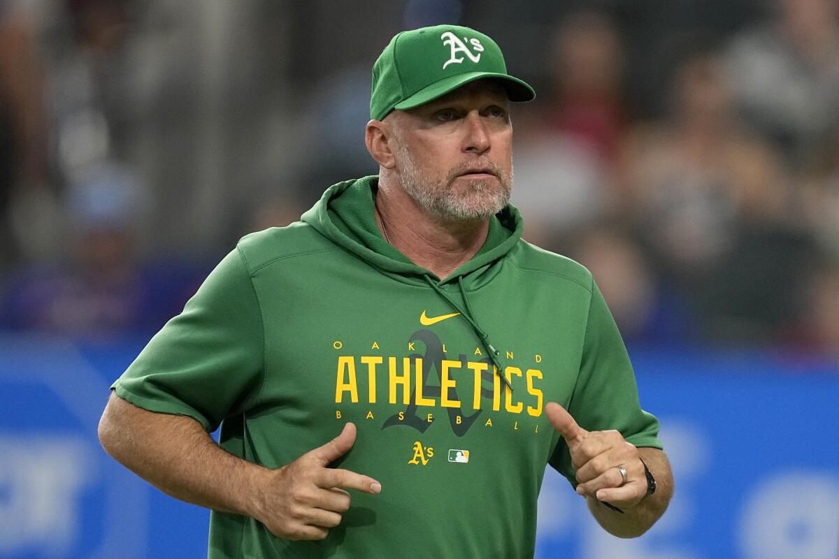 SAD NEWS: Mark Kotsay Head Coach Of Oakland Athletics is Gone….