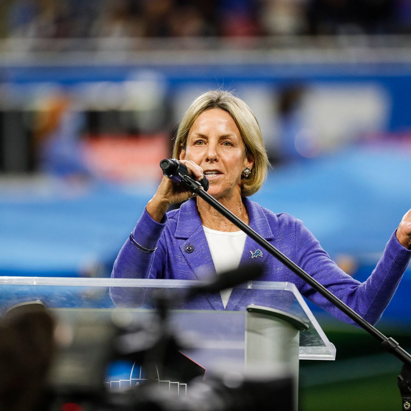 UNBELIEVEABLE: The owner of Detriot lions Sheila Ford Hamp have sold it out to………