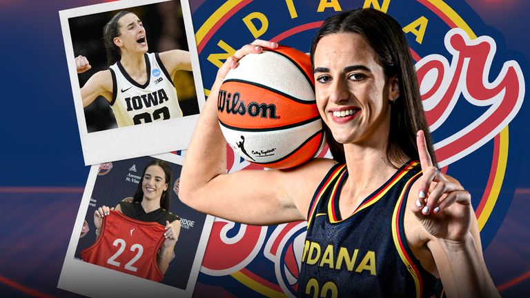Just Now:  Caitlin Clark was named the WNBA Rookie of the Month….