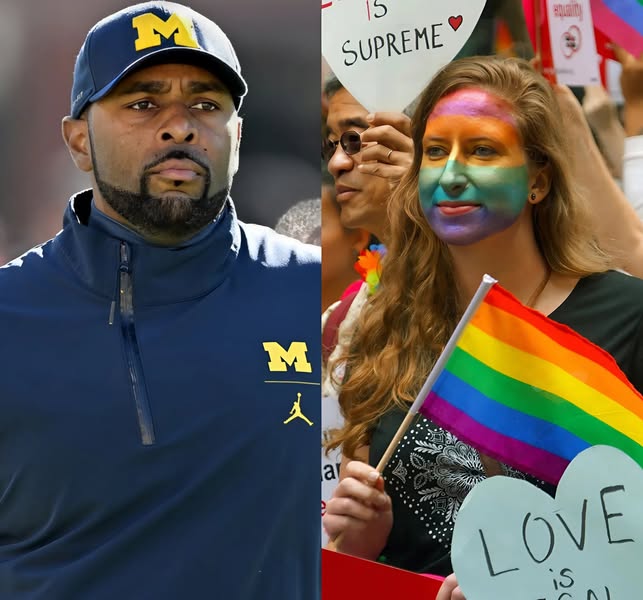 BREAKING: Sherrone Moore announces his refusal to celebrate Pride Month in June — he says “WOKE” doesn’t deserve to be commemorated, citing… Details in comment 👇👇👇