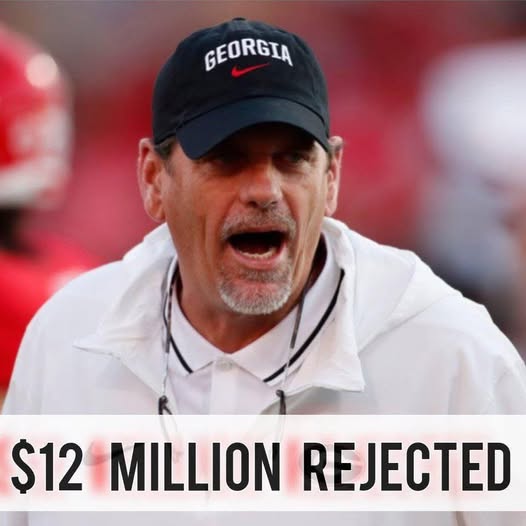 ESPN REPORT: Georgia Bulldogs QB coach and Offensive Coordinator MIKE BOBO has turned down a jaw-dropping $12 million offer from the Auburn Tigers,Despite the eye-popping figure and the prestige of joining one of the most storied program in college football, BOBO chose loyalty over money. In a brief statement released by Bulldogs Athletics, Bobo said… Read More