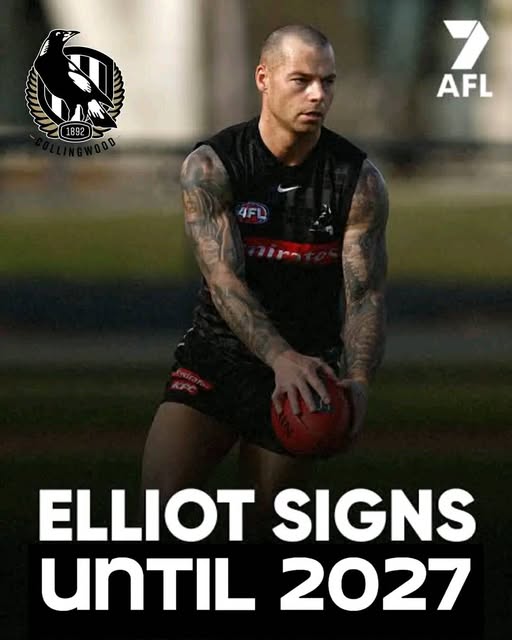 Fantastic work: Jamie Elliott outlined his devotion and agreed to a $150 two-year contract with Collingwood Football Club. Completely Detailed News….