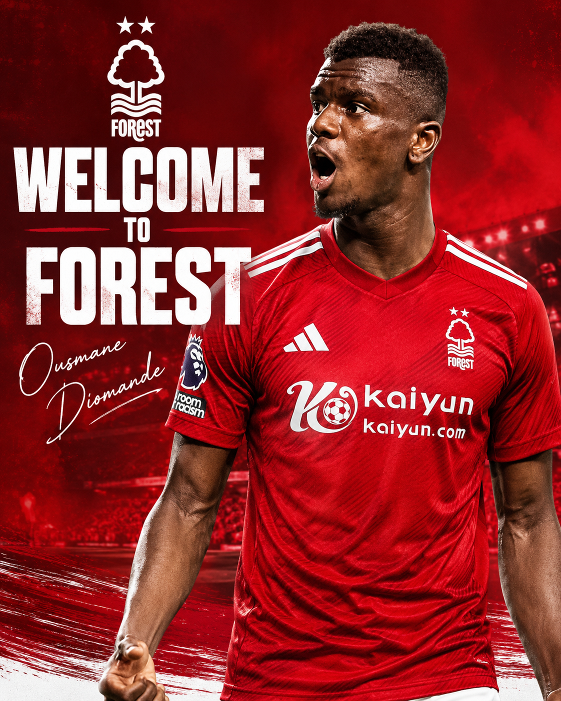 WELCOME NEWS: Nottingham Forest Just confirmed the arrival and signing of a 5-Start Veteran Defender, Ousmane Diomande, from Sporting CP… Read more