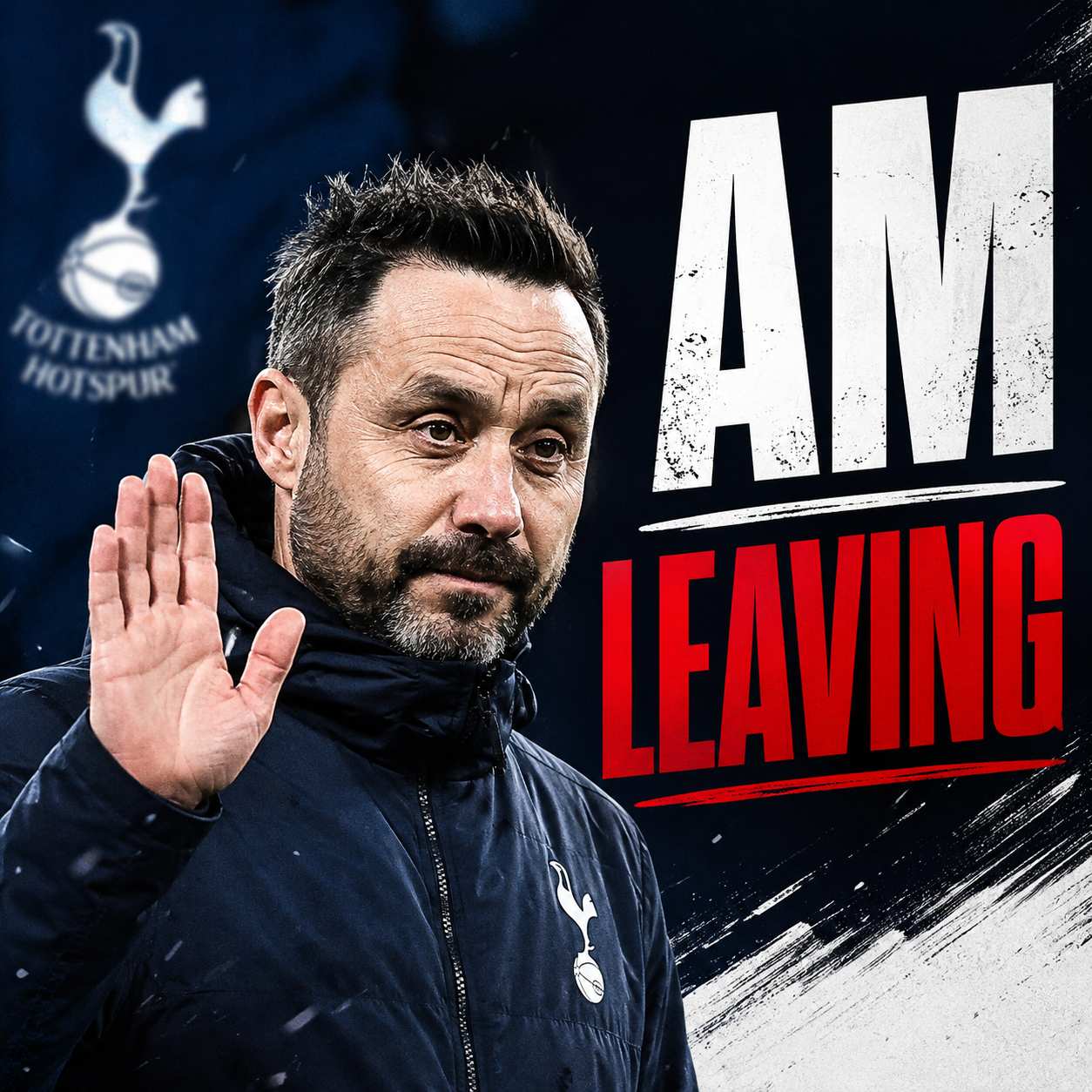 BREAKING NEWS: Tottenham Hotspur Men’s Head Coach Roberto De Zerbi Has Officially Announced His Departure Due to…