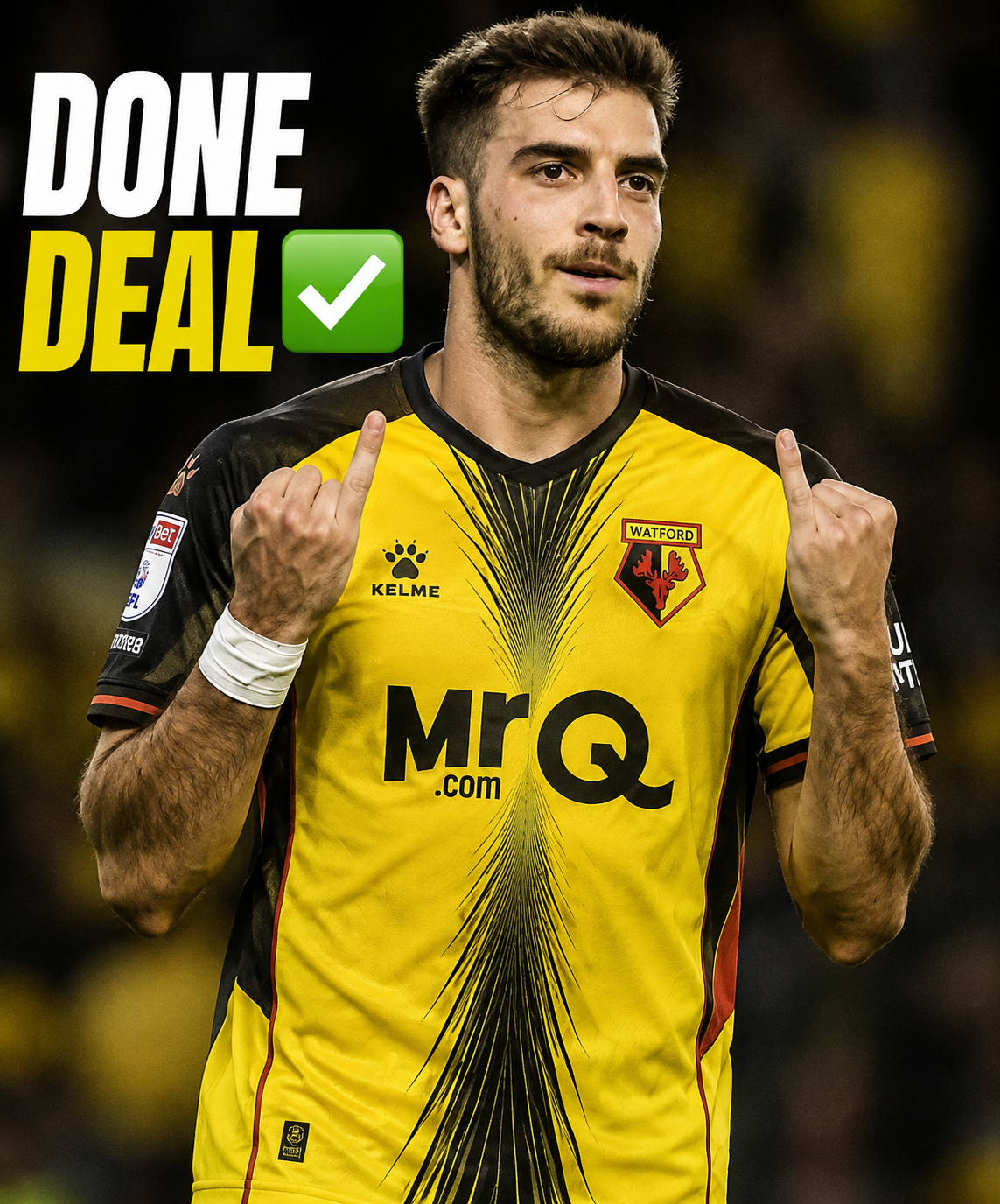DONE DEAL: Watford F.C. Has Compmeted the Signing of a Center Forward Fotis loannidis From… See more