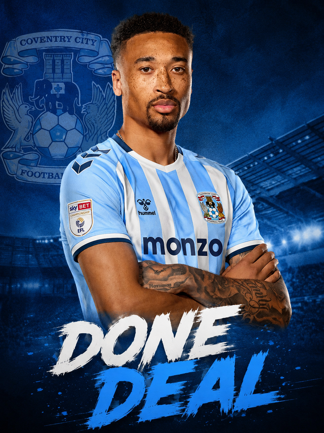 🚨 DEAL SUCCEEDED ✅: Coventry City Complete the Signing of Striker Daniel Jebbison From… See more